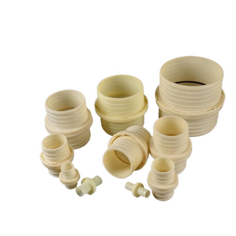1.0-8inch Quick Coupling Simple Abs Plastic Connector Accessories Micro Sprinkler Agricultural Plastic Coated White Water Hose