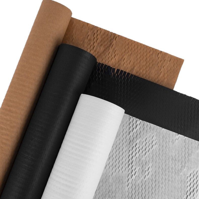 Honeycomb Paper Honeycomb Ceramic Jewelry Glass Cushion Flower Packaging Tear Grid Eye Cowhide Filling Protective Cover Flat Sheet