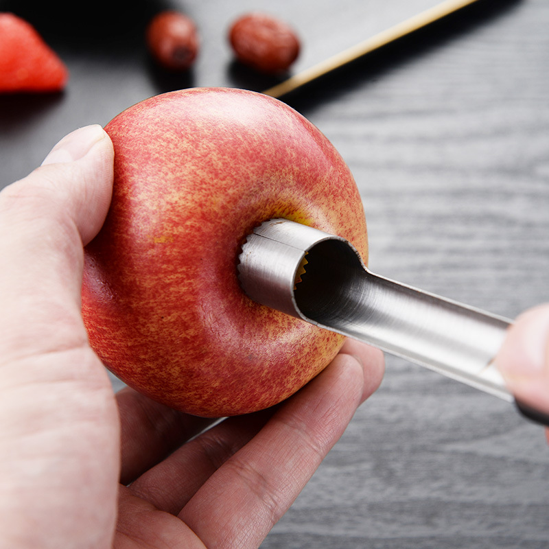 304 stainless steel fruit coring device red date apple core removal core removal seed removal Pulp Pulp separation kitchen tool