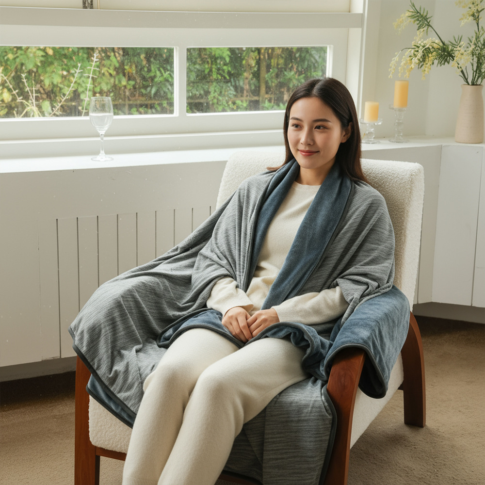 Amazon Cross-Border Cold-Feeling Warm Blanket, Universal Blanket for All Seasons, Universal Blanket for Summer and Winter, Cross-Border Popular Blanket