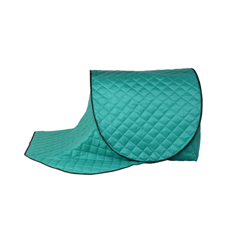 Three-Layer Quilted Outdoor Camping All-Inclusive Warm Shoulder Hood for Home Lunch Break and Watching Mobile Phone Windproof and Cold-Proof Sleeping Bag Thickened