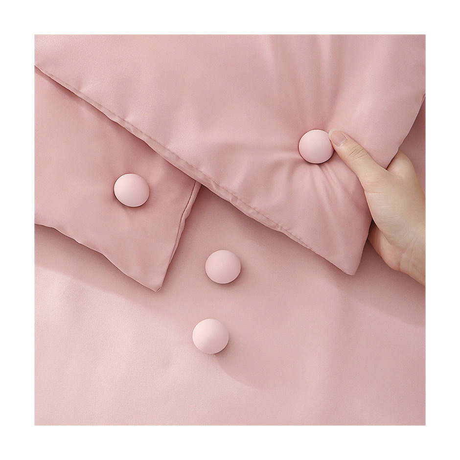 Needle-Free Mushroom Head Quilt Fastener, Duvet Cover Corner Fastener, Bed Sheet Clip, Non-Slip Fixing Buckle, Quilt Cover