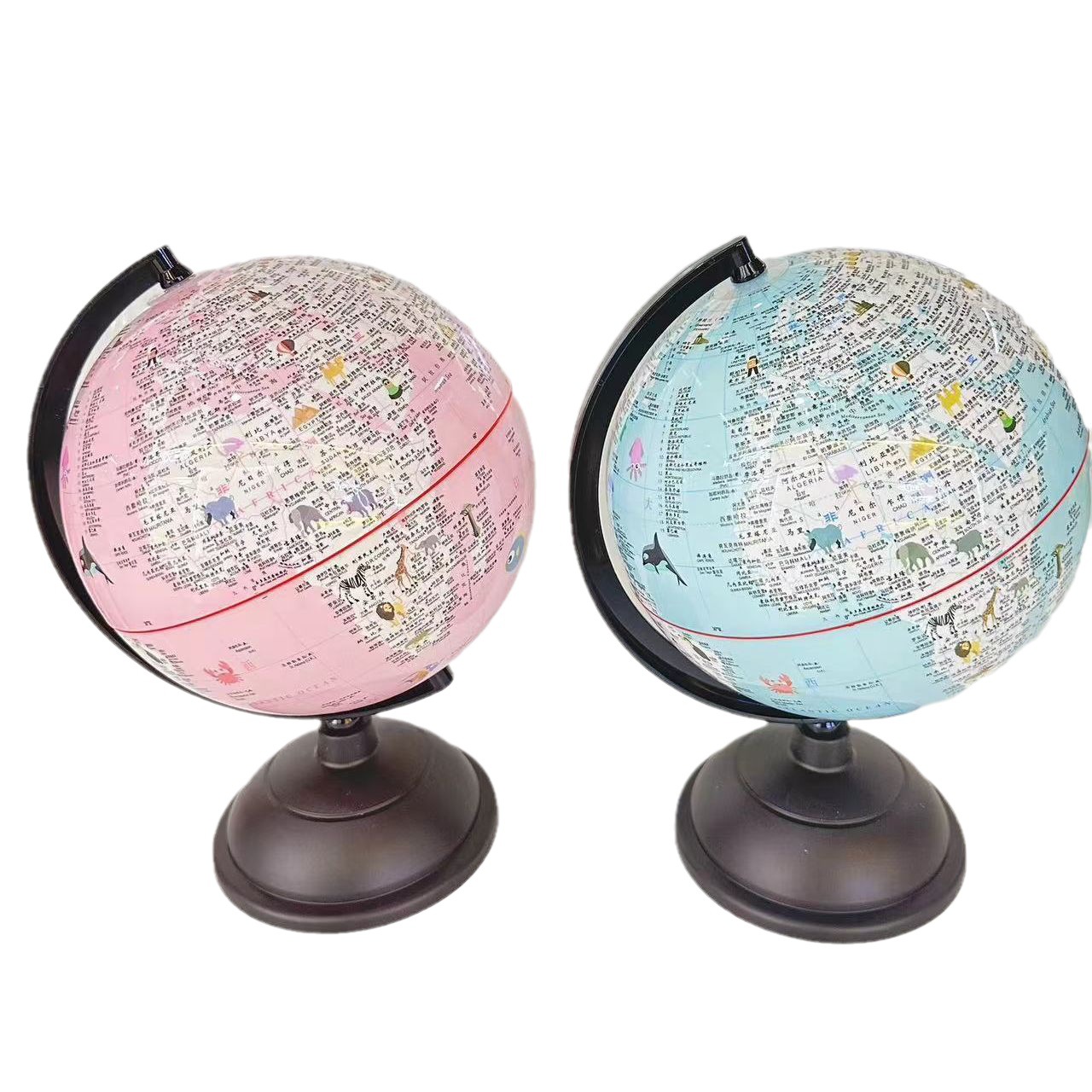 High-Definition Globe for Students in Chinese and English Geography, Domestic and Foreign Trade Science and Education Equipment, Home Ornaments, Gifts, Teaching Globe