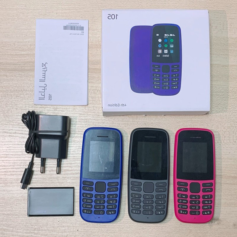 Cross-Border Exclusive 105 Senior Mobile Phone Feature Phone Gsm Phone Ultra-Long Standby 2g Button Phone Straight Phone in Stock