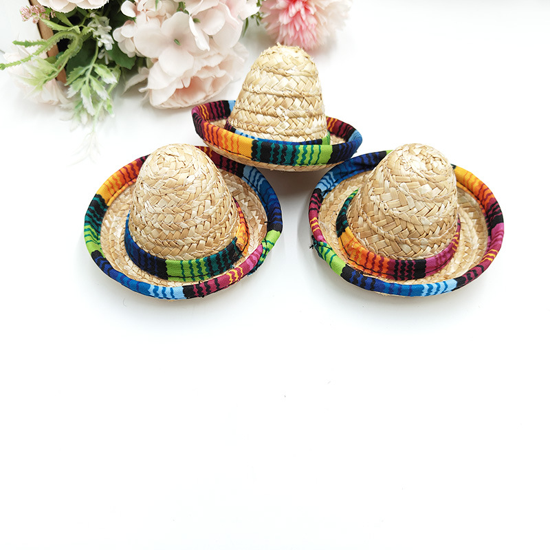 Кросс-бодерный карнавальный хэллоуинский шляпа для дня рождения, праздничные принадлежности для взрослых и детей, мексиканская шляпа для домашних животных