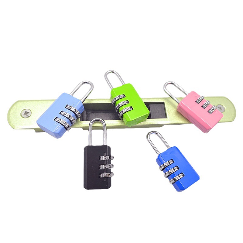 Luggage password lock zinc alloy password lock password small padlock mini cartoon password lock wine bottle lock