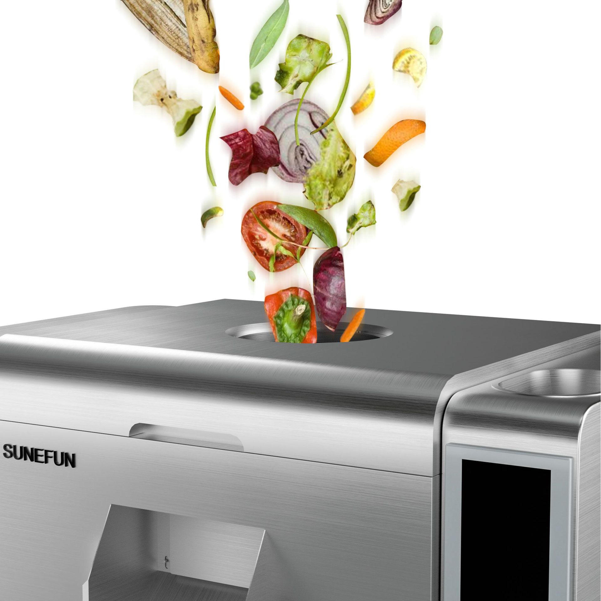 Commercial Canteen Kitchen Waste Disposer Sanyi All-Party Sunefun Biodegradable Large Kitchen Waste Machine Cross-Border