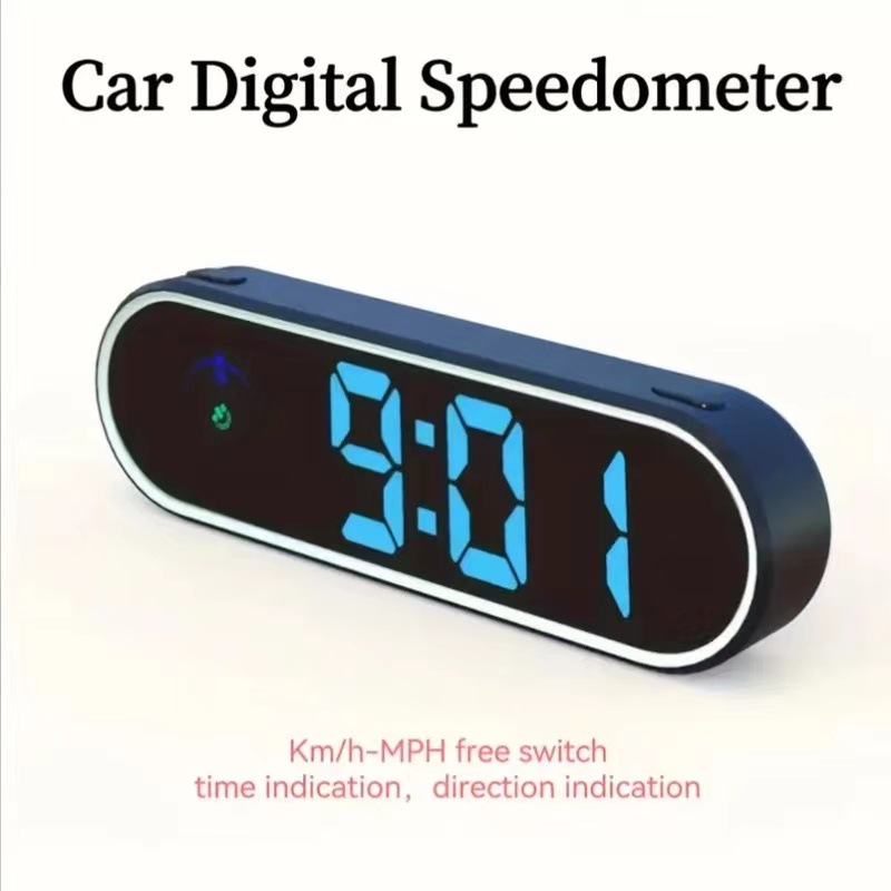 Factory direct new colorful car display HUD all-in-one KMH/MPH switchable [cross-mirror dedicated
