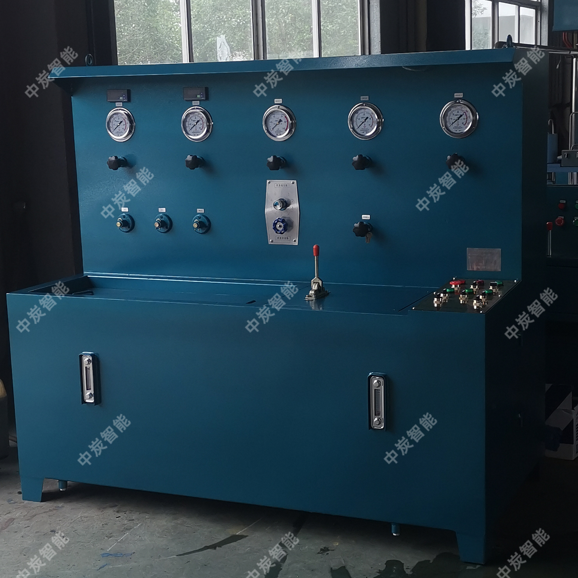 Single Hydraulic Pillar Three-Way Valve Test Bench Real-Time Data Acquisition Hydraulic Pillar Three-Way Valve Test Bench