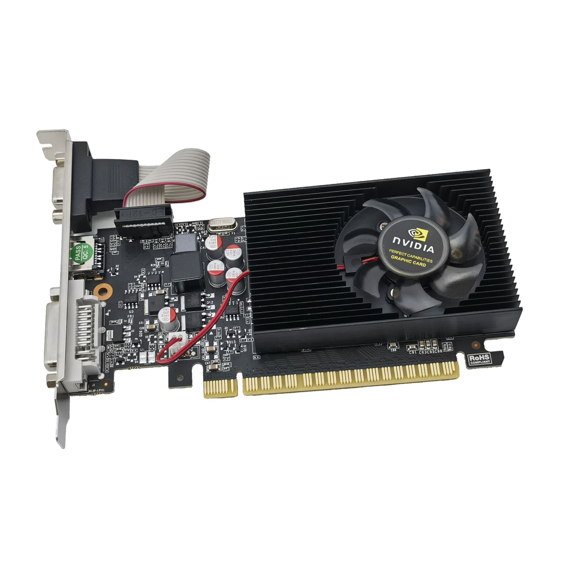 GT730 true 4GB DDR3 desktop office computer all-in-one computer half-height knife card foreign trade graphics card