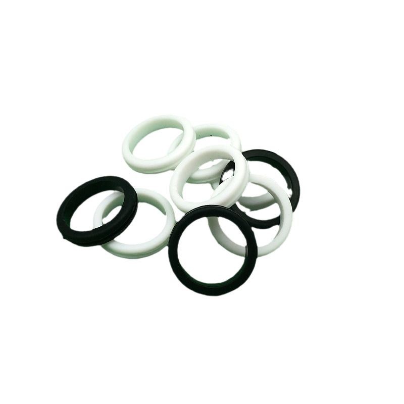 Manufacturers in stock silicone protective wire sleeve sealing ring rubber through coil power cord double-sided protective wire ring O-ring