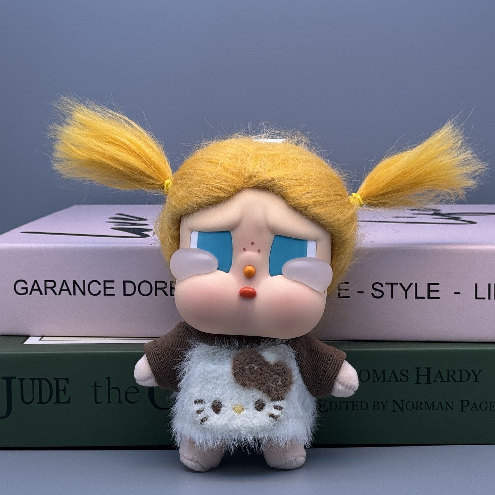 Only for Clothes] Crybaby Crying Doll Clothes Gurululu Beach Nap Bear Kitten Suit Maillard