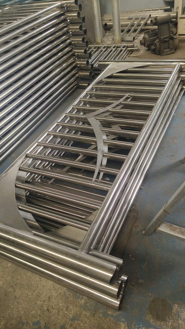 Aluminum Alloy Guardrail, Stainless Steel Guardrail in Scenic Spots, Anti-Collision Guardrail, Bridge Stainless Steel Composite Pipe Guardrail