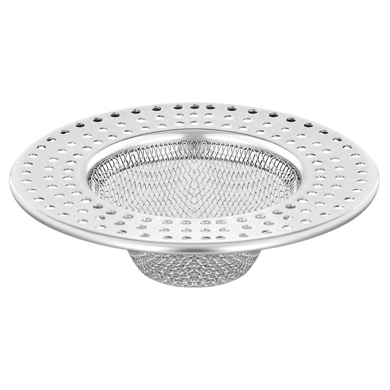 Stainless Steel Floor Drain Filter Mesh Bathroom Sewer Pipe Sealing Bathroom Hair Anti-clogging Plug Floor Drain Cover
