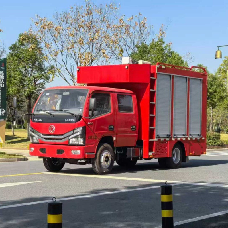 Dongfeng Xiaodoli Rescue and Rescue Lighting Vehicle - Rescue Vehicle Double Row Rescue Vehicle - Drainage and Flood Relief Mobile Vehicle