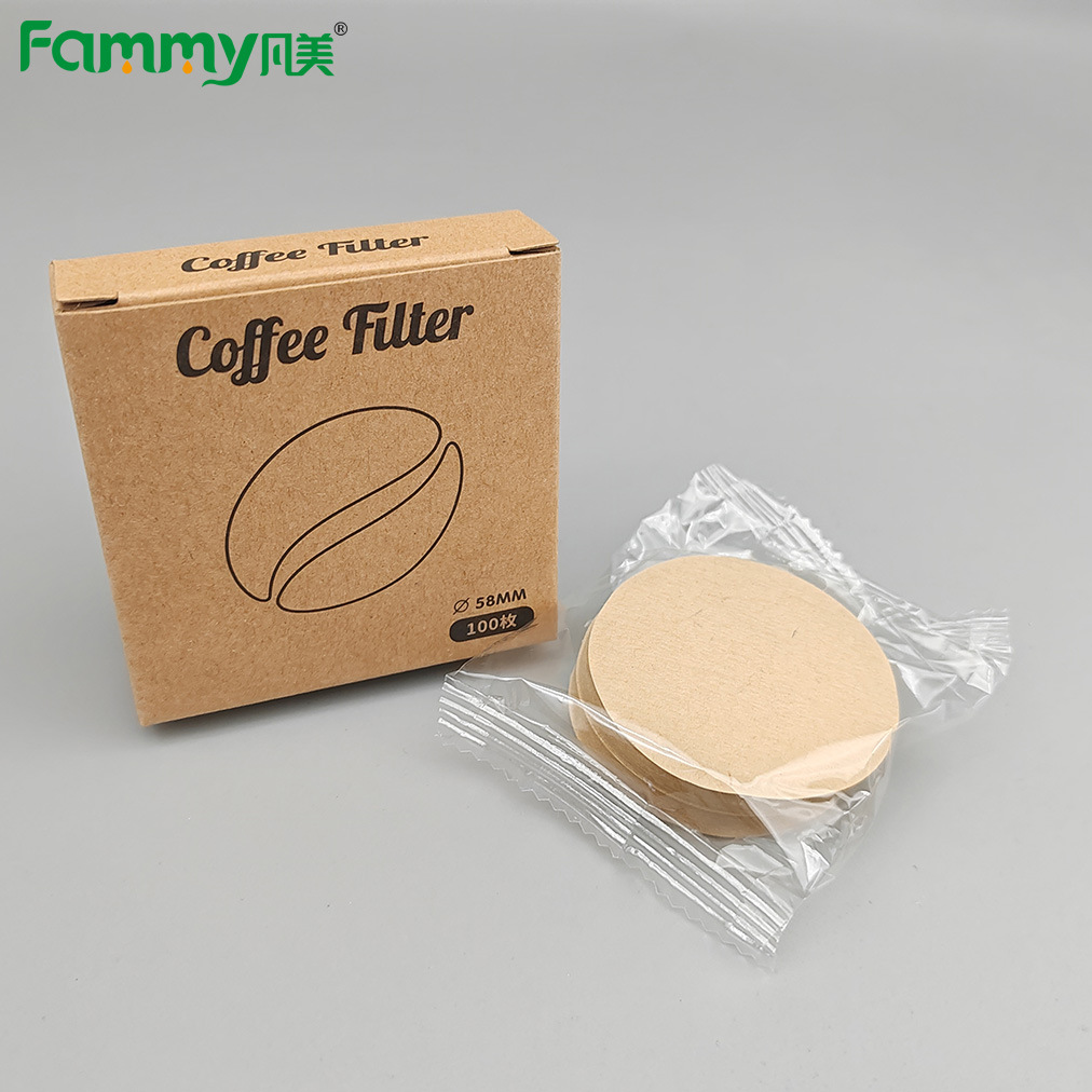 круглая фильтровальная бумага для кофе, универсальная, удобная