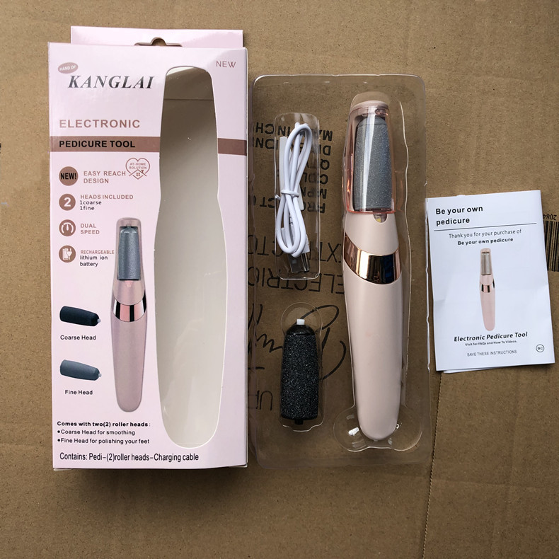 New automatic electric foot grinder to remove dead skin calluses pedicure foot stone heel rubbing household foot skin trimming