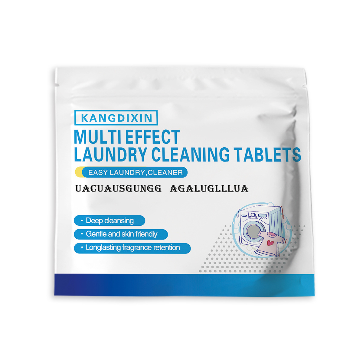 Cross-Border Tiktok Laundry Detergent Sheets Cleaning Laundry Tablets Laundry Paper Stain Removal Laundry Tablets Portable Laundry Tablets Cleaning Tablets