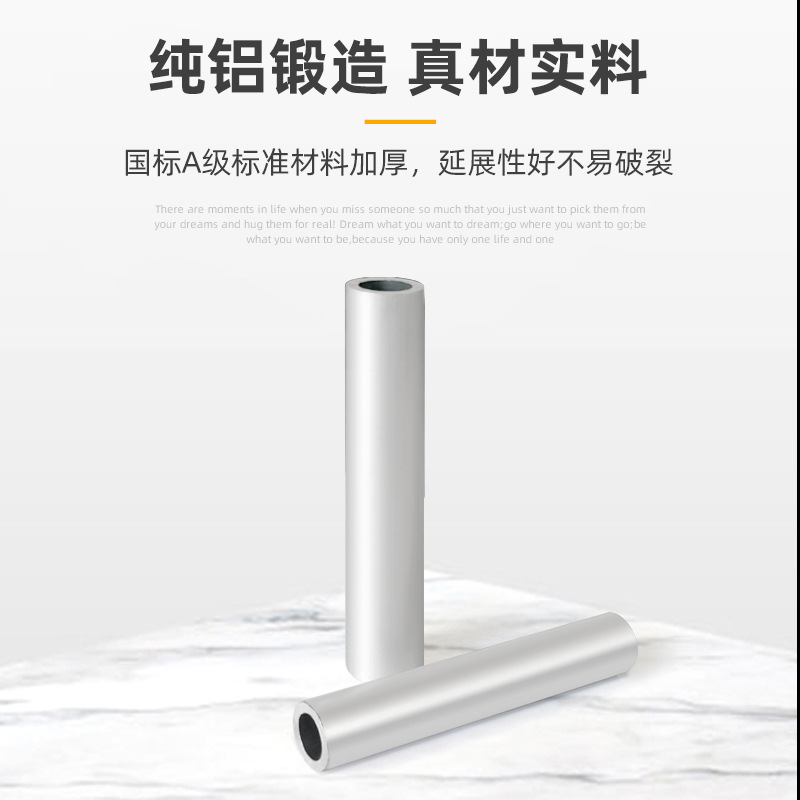 GL Aluminum Connecting Pipe 10-630 Square Standard Cold Pressed Terminal Wiring Protection Pipe Wire Butt Copper Pipe
