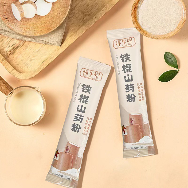 Huaishengtang iron stick yam powder boxed 264g huaishan powder breakfast meal replacement instant drink one-piece delivery