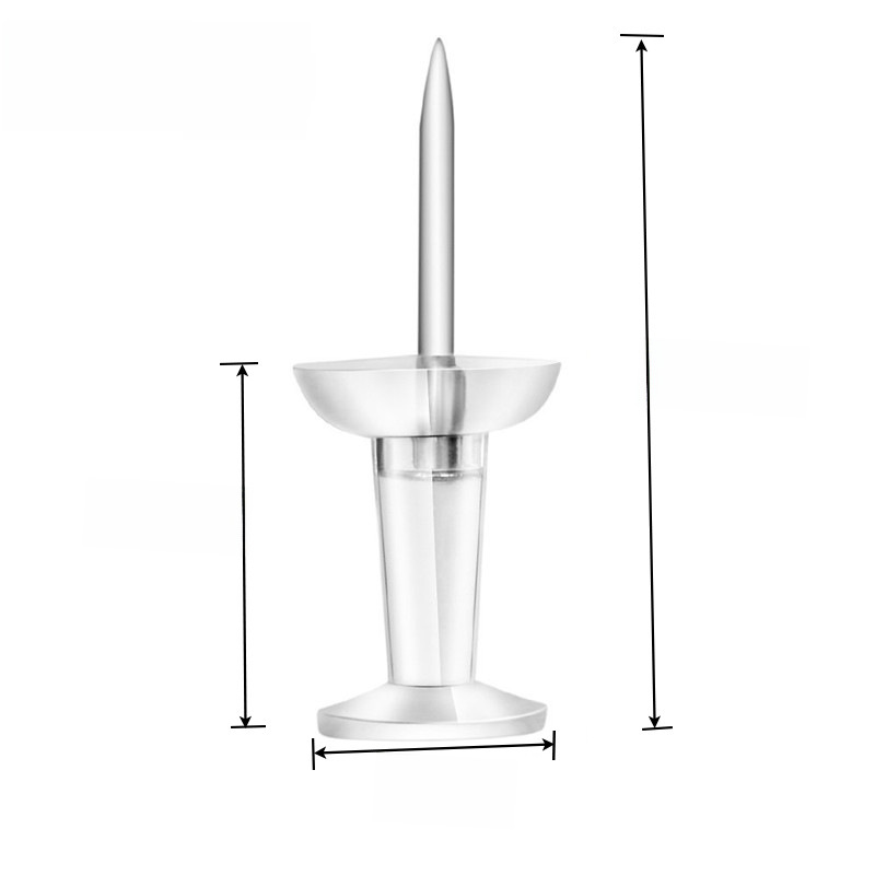 Factory wholesale transparent I-shaped nail painting creative pushpin art nail push nail Cork pushpin photo message nail