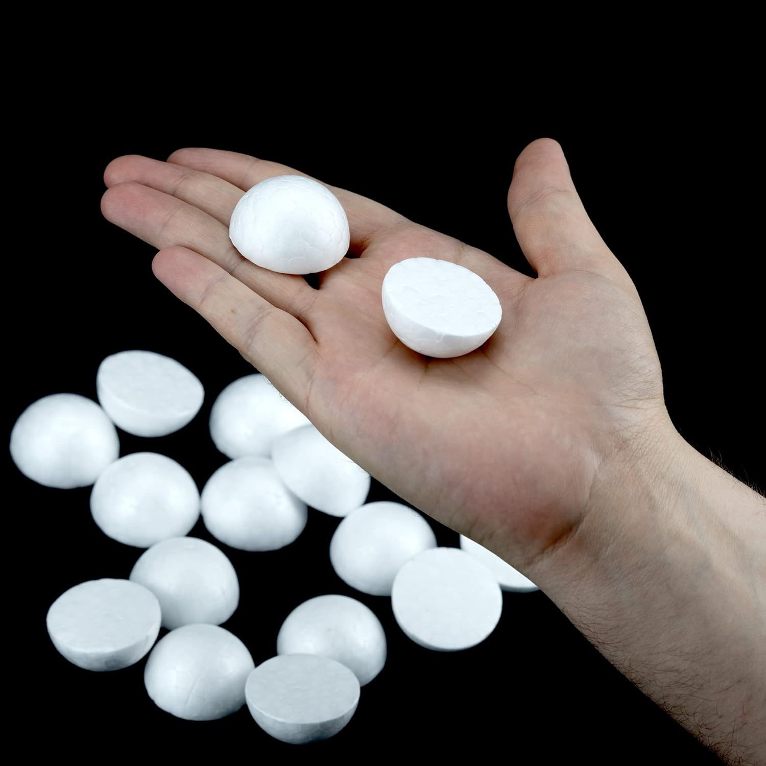 foam hemisphere foam ball solid semicircle styrofoam wedding white kindergarten handmade diy material