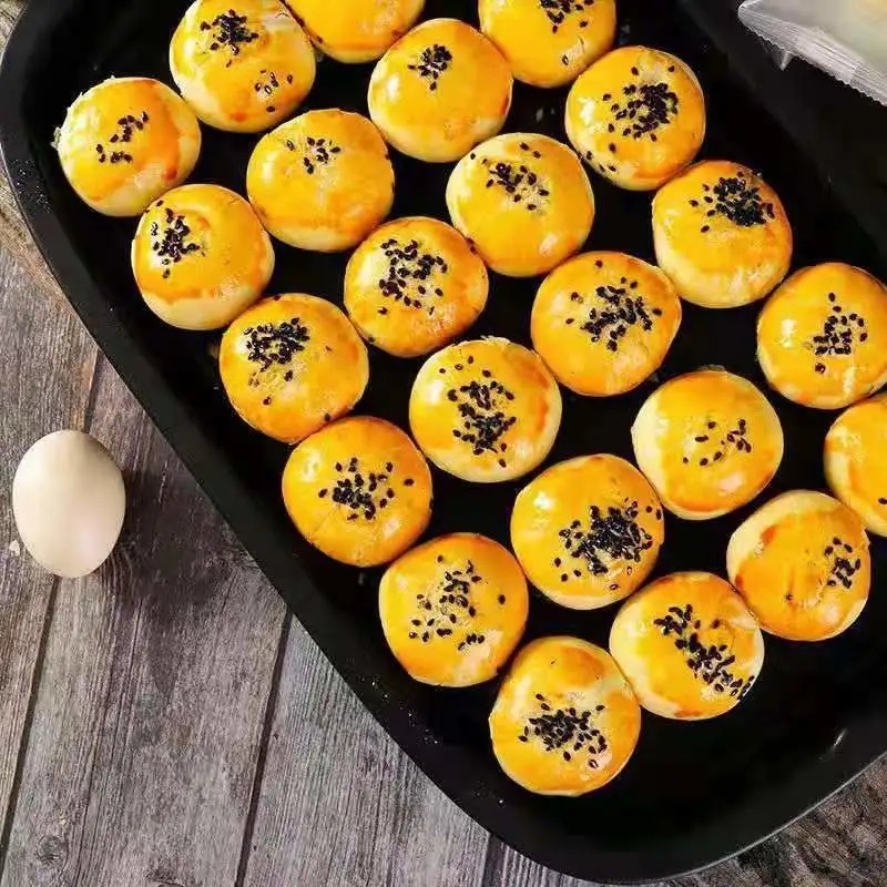 Snow Mei Niang Egg Yolk Crispy Independent Small Packaging Internet Celebrity Snacks Student Desserts Pastries Mooncake Whole Box Wholesale