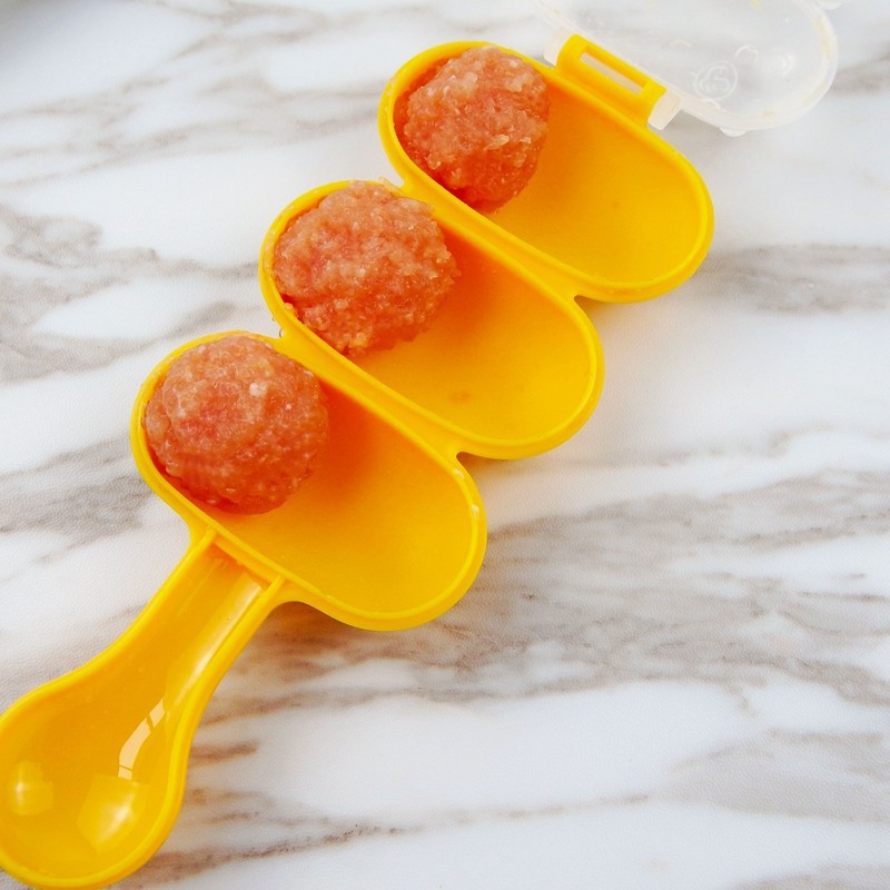 Food Grade pp Material Baking Making Tools Shake Music Meatballs Artifact Cartoon Children's Sushi Rice Ball Mold