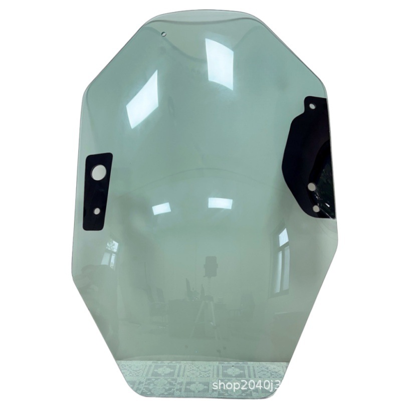 Cat Engineering Vehicle Snowplow Loader Front Tempered Glass Front Windshield