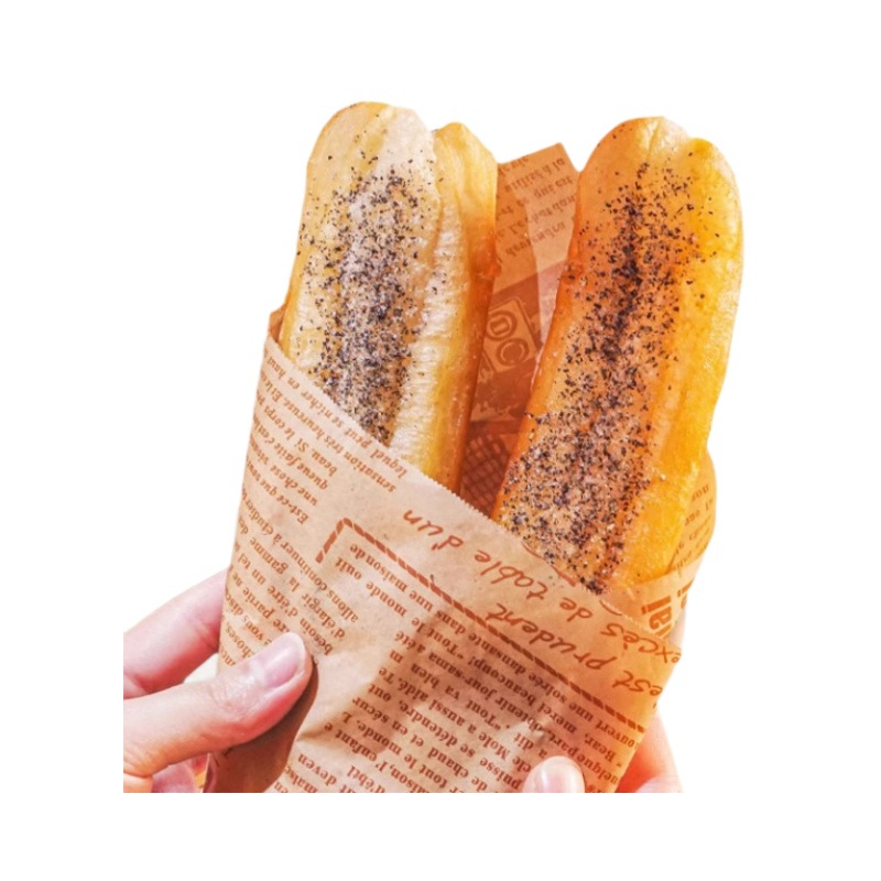 Internet Celebrity Glutinous Rice Cake Fried Dough Sticks Wrapped with Mochi Semi-Finished Fried Instant Glutinous Rice Dumplings Fried Dough Sticks Stall Snacks Kidsren's Breakfast