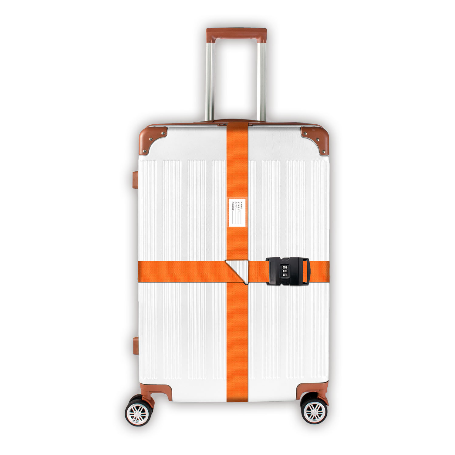 Cross-Border Cross Password Straps, Thickened Wear-Resistant and Explosion-Proof Suitcase Straps, Trolley Case Overseas Password Lock Straps