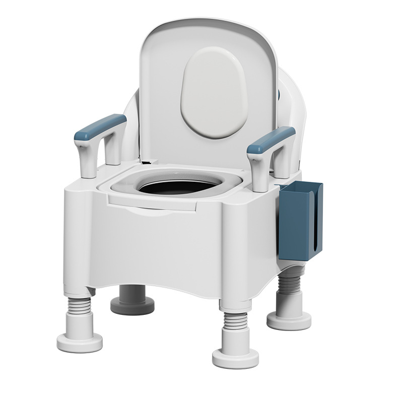 Portable toilet stool for the elderly simple toilet household portable deodorant solid indoor bedroom bedside