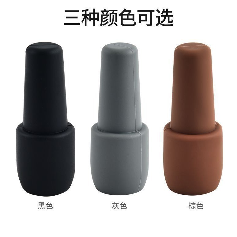 Silicone Red Wine Sealing Plug, Universal Champagne Stopper, Household Creative Simple Fresh-Keeping Leak-Proof Stopper, Wine Bottle Sealing Stopper
