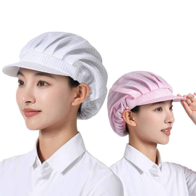Catering Canteen Household Kitchen Dust-proof Cap Oil-proof Net Cap Factory Workshop Women's Work Cap Hat Food Factory Net Cap