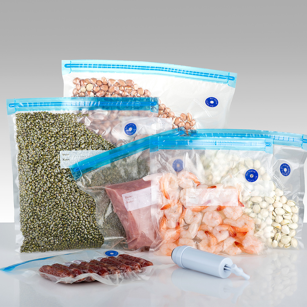 Huayin food vacuum compression bag texture vacuum bag vacuum sealed air bag cooked food fresh-keeping bag packaging bag