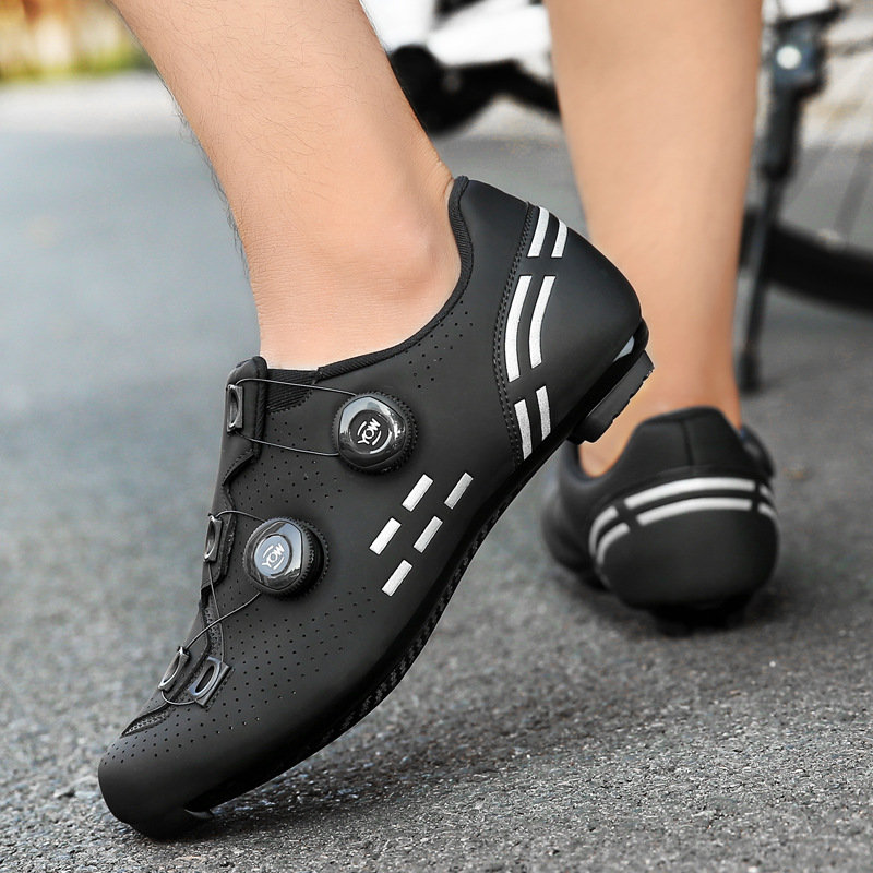 New mountain riding shoes moped Road Lock shoes outdoor sports riding equipment breathable Men's and women's bicycle shoes