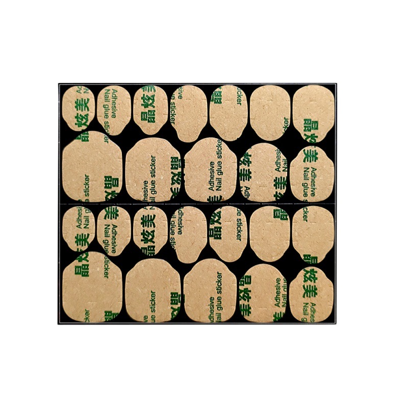 Jingxuanmei jelly gel extra sticky jelly paste super sticky waterproof fake nail double-sided adhesive wearable nail patch adhesive manicure