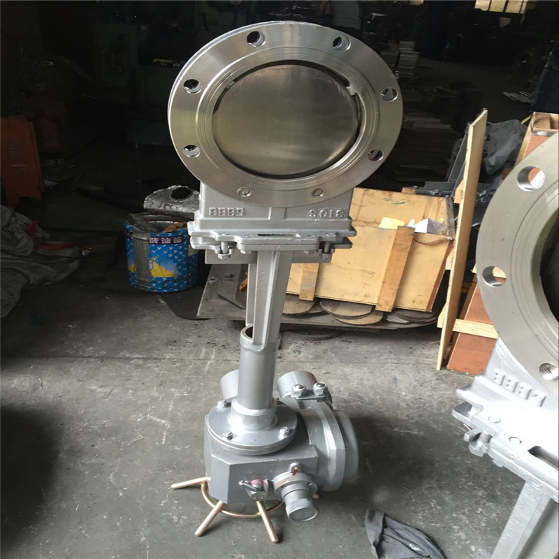 Электрический ножевой задвижка Dark Bar Pz973H-10C ножевой тип с износостойким вставным клапаном