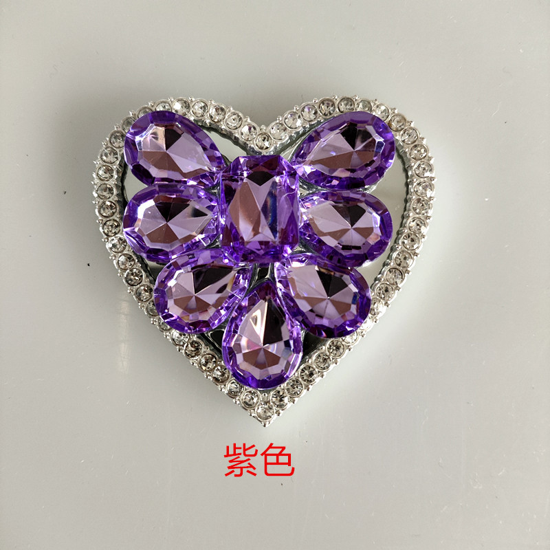 INS wind mobile phone airbag bracket back-mounted retractable love rhinestone desktop support lazy person bracket