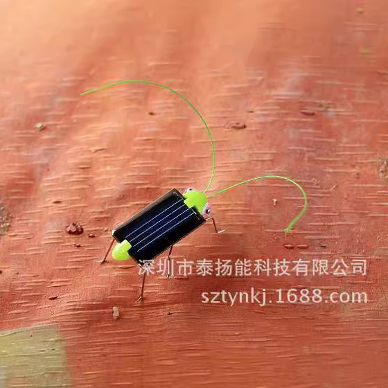 Factory Direct Sales Solar Grasshopper Solar Toy Grasshopper Solar Science and Education Simulation Bug Grasshopper