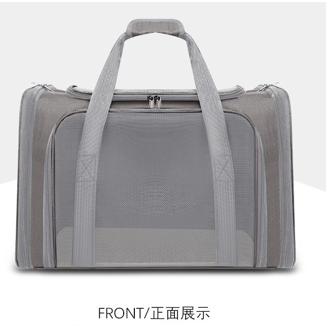 Pet Cat Carrier Bag, Portable Crossbody Handbag, Large Capacity Pet Bag, Car and Airline Dog Bag, Wholesale Cross-Border
