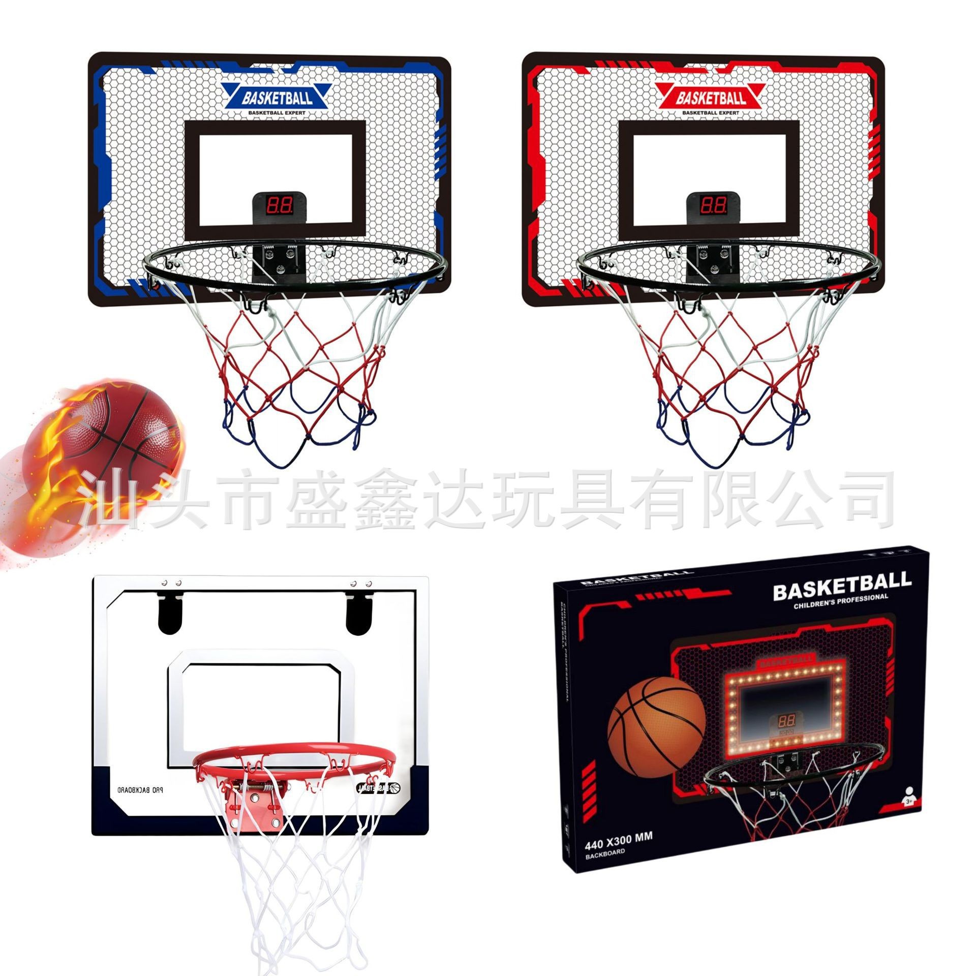[Cross-Border] Amazon’S Popular Kidsren’S Shooting Box Basketball Stand Indoor Dunkable Outdoor Sports Toys Wholesale
