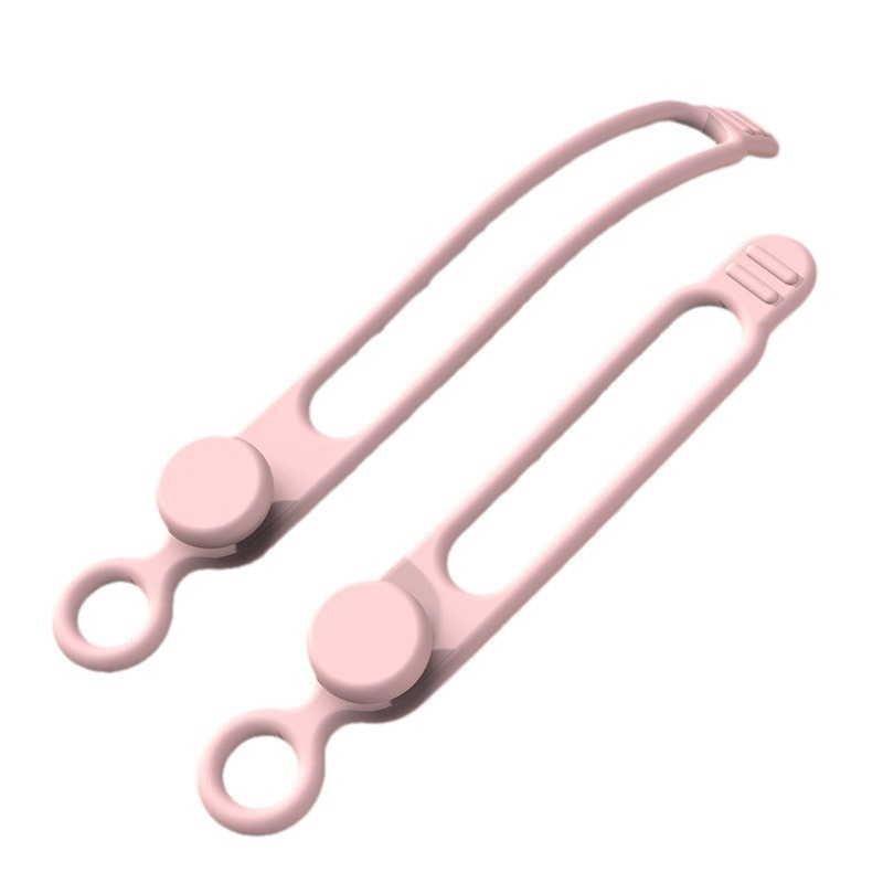 Data Cable Storage Organizer Winding Wire Tie Wire Harness Tie Belt Household Finishing Lanyard Silicone Cable Tie