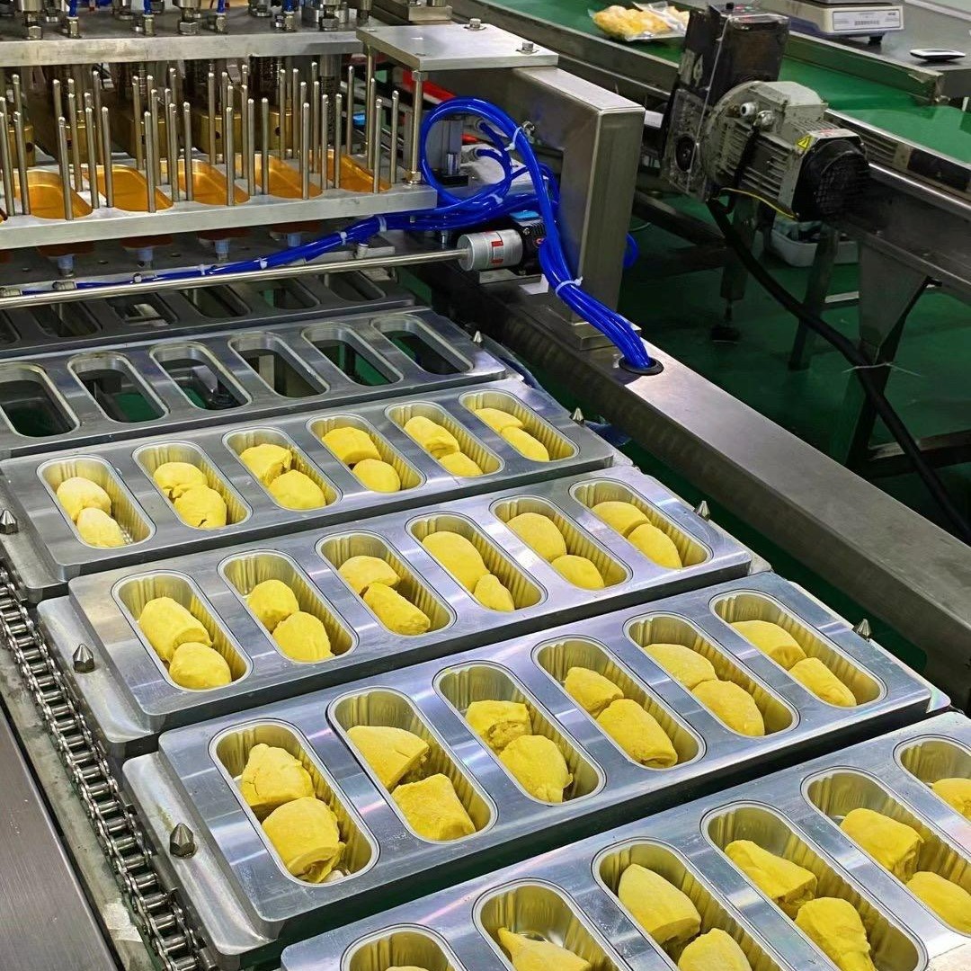 Factory Wholesale Thai Golden Pillow Roasted Durian Small Gold Bar Pure a Roasted Durian Stall Stall Durian Meat E-Commerce Agent