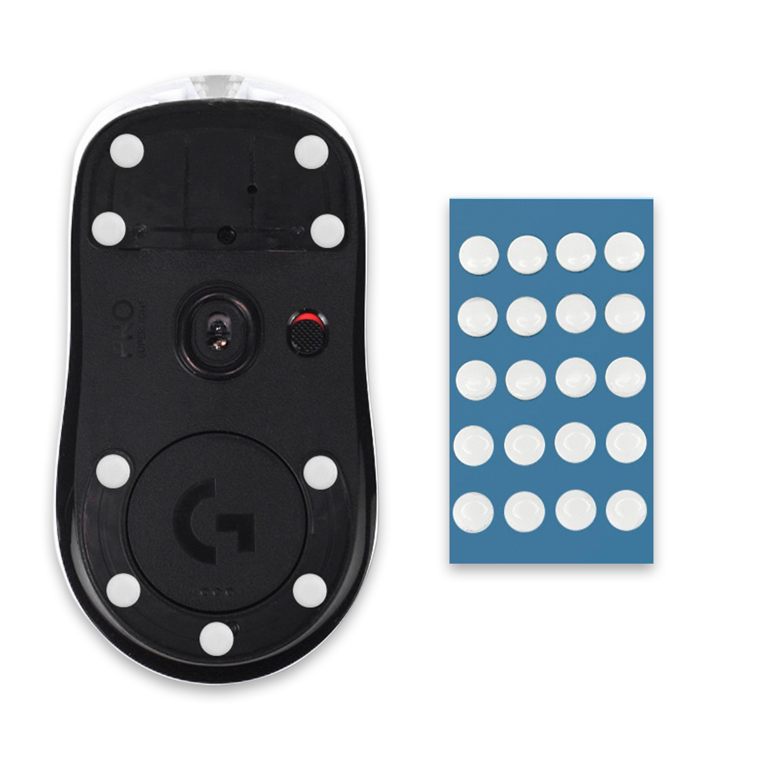 Универсальные маленькие точечные накладки для мыши, подходят для всех моделей, большие точечные тефлоновые накладки