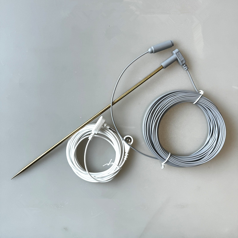 Amazon hot sale anti-static ground wire yoga mat ground wire with copper pin directly connected to the ground wire