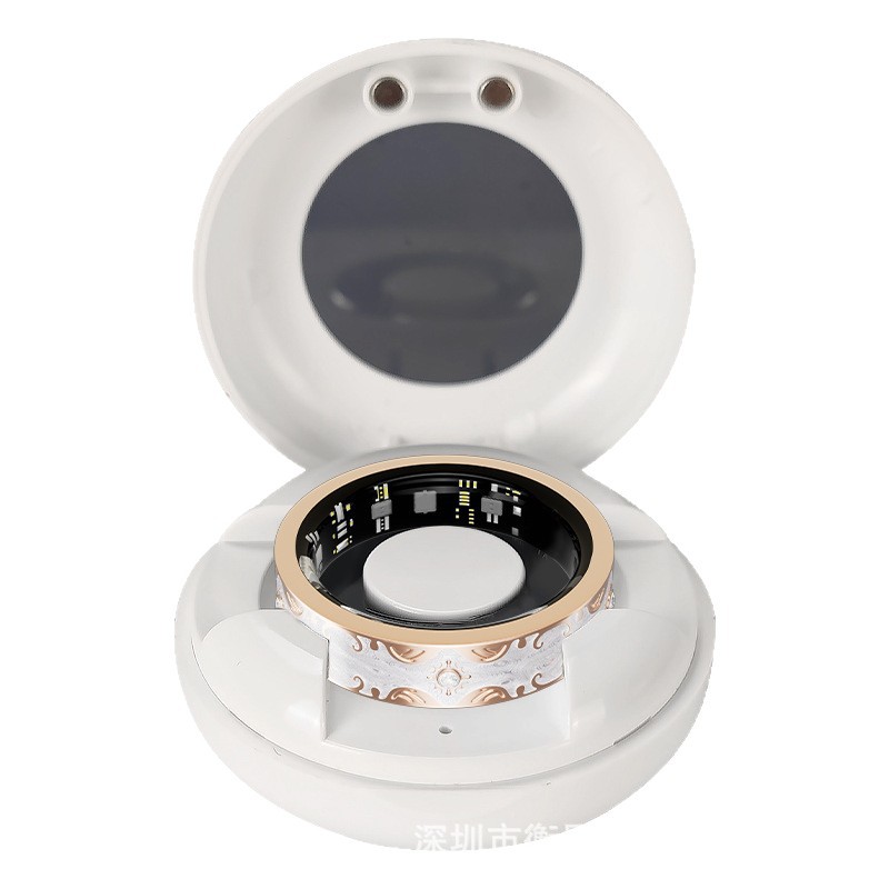 Cross-Border New Enamel Craft V10 Smart Ring Heart Rate Blood Oxygen Sports Sleep Monitoring Ip68 Waterproof