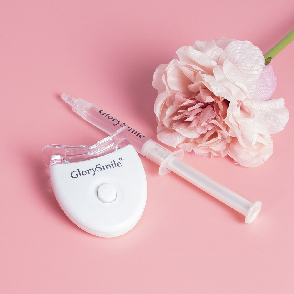 Tooth Whitening Instrument Battery Tooth Beauty Instrument Set Whitening Lamp Household Tooth Cleaner Dental Cleaner Spot Wholesale