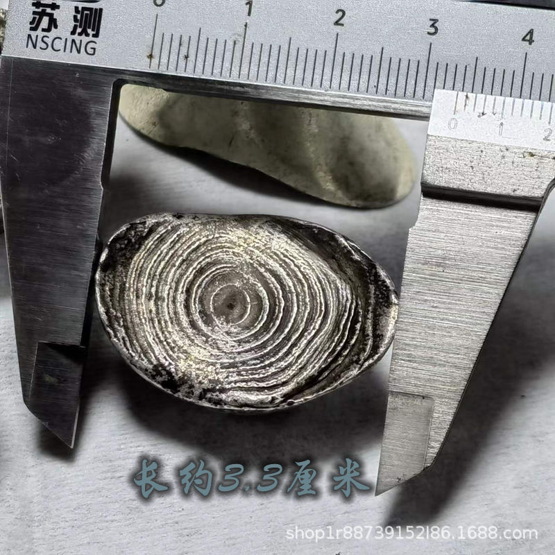 Antique Antique Mini Alloy Small Ingot Silver Ingot Qing Dynasty Antique Tianji Ingot Chicken Nest Silver Ingot Wordless Ingot