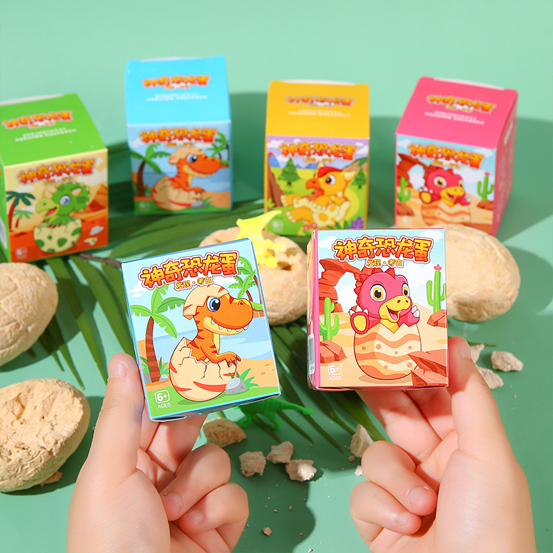 Children's Creative Archaeological Dinosaur Egg Baby Early Education Interest Cultivation Digging Fossil Egg DIY Educational Toys Wholesale